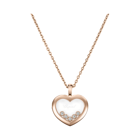 Vergr&ouml;&szlig;ern {0}Chopard - Diamant Anh&auml;nger Happy Diamonds Icons 79A038-5001 Vorderansicht