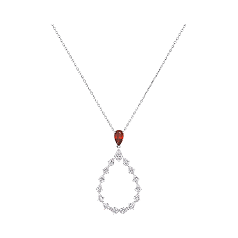 تكبير {0}Chopard - حلية متدلية ألماس لور دو ديامون دروب 79A063-1301 عرض أمامي