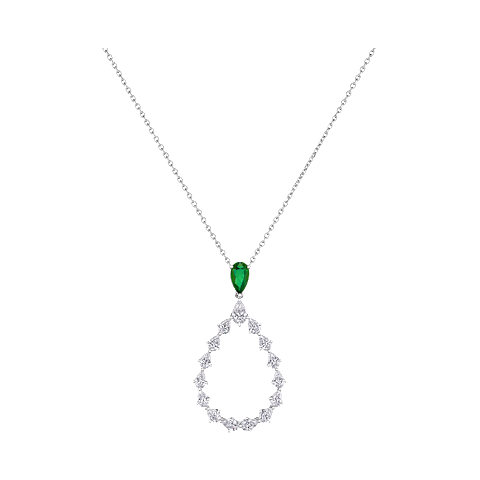 Vergr&ouml;&szlig;ernChopard - Diamant Anh&auml;nger L'Heure Du Diamant Drop 79A063-1401 Vorderansicht