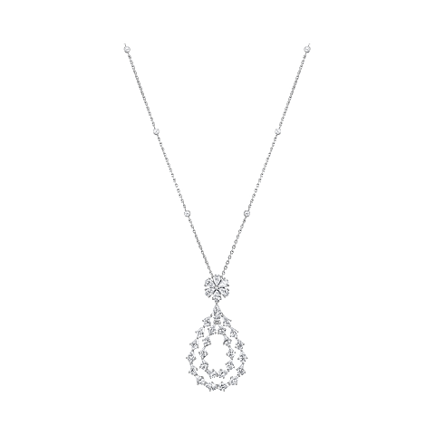 EnlargeChopard - Diamond Pendant L'Heure Du Diamant Drop 79A064-1001 front view