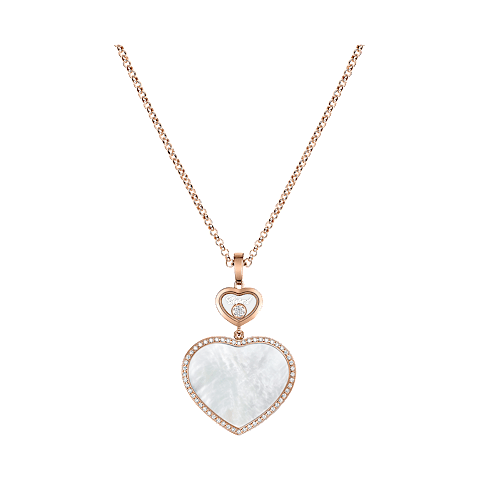 Ingrandisci {0}Chopard - Ciondolo Diamanti Happy Hearts 79A075-5391 Vista frontale