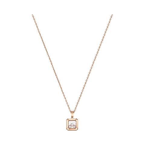 放大 {0}Chopard - 钻石 吊坠 Happy Diamonds Icons 79A115-5001 正面视图