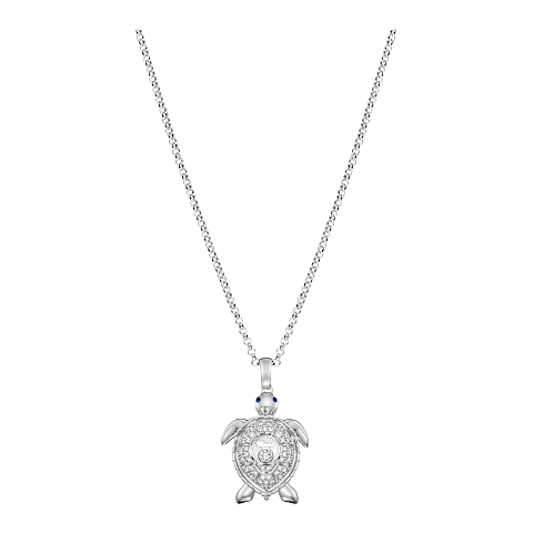 تكبير {0}Chopard - حلية متدلية ألماس هابي دايموندز ترتل 79A187-1201 عرض أمامي