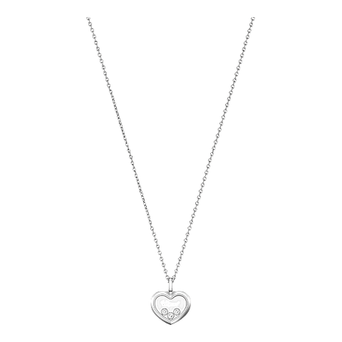 Enlarge Chopard - Diamond Pendant Happy Diamonds Icons 79A193-1001 front view