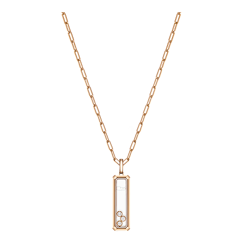 放大 {0}Chopard - 钻石 吊坠 Happy Diamonds Icons 79A202-5001 正面视图