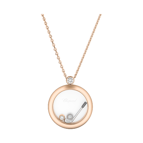 Enlarge {0}Chopard - Diamond Pendant Happy Golf 79A434-5401 front view