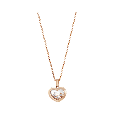 УвеличитьChopard - Подвеска с бриллиантами Happy Diamonds Icons 79A611-5001 Вид спереди