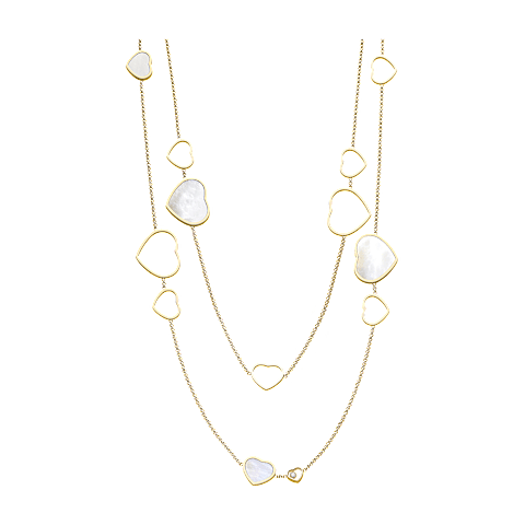 Vergr&ouml;&szlig;ern {0}Chopard - Halskette Happy Hearts 817482-0301 Vorderansicht