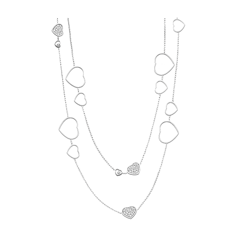 Enlarge {0}Chopard - Necklace Happy Hearts 817482-1009 front view