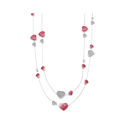 Enlarge {0}Chopard - Necklace Happy Hearts 817482-1906 front view
