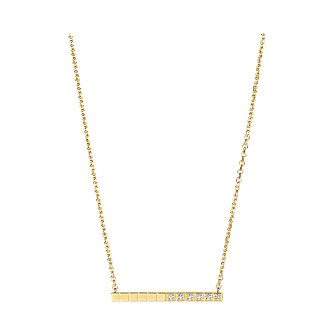 Enlarge {0}Chopard - Diamond Necklace Ice Cube 817702-0002 front view
