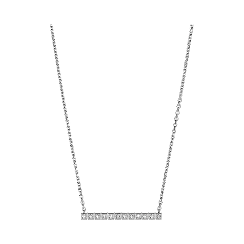 확대 {0}Chopard - 다이아몬드 네크리스 아이스 큐브 817702-1003 정면 뷰
