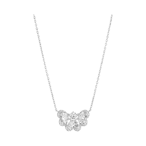 Ampliar {0}Chopard - Collar Diamantes Precious Lace Nuage 818351-1001 Vista frontal