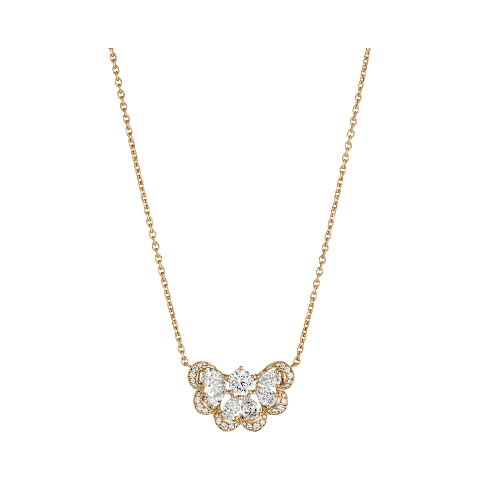Vergr&ouml;&szlig;ern {0}Chopard - Diamant Halskette Precious Lace Nuage 818351-5001 Vorderansicht