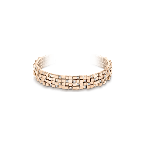 Vergr&ouml;&szlig;ern {0}Chopard - Diamant Halskette Ice Cube 818885-5001 Vorderansicht