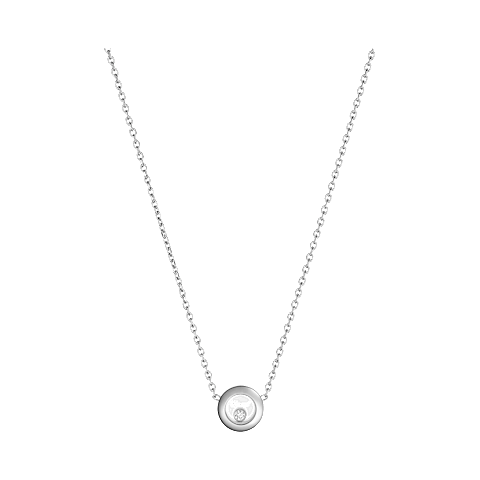 확대 {0}Chopard - 다이아몬드 네크리스 해피 다이아몬드 아이코닉 81A017-1001 정면 뷰
