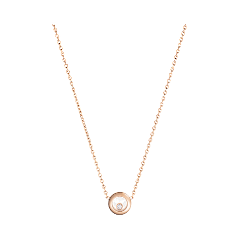 放大 {0}Chopard - 钻石 项链 Happy Diamonds Icons 81A017-5001 正面视图
