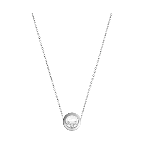 Enlarge {0}Chopard - Necklace Happy Diamonds Icons 81A018-1001 front view