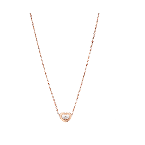 拡大 {0}Chopard - ダイヤモンド ネックレス ハッピーダイヤモンド アイコン 81A054-5001 正面図