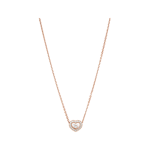 Vergr&ouml;&szlig;ern {0}Chopard - Halskette Happy Diamonds Icons 81A054-5201 Vorderansicht