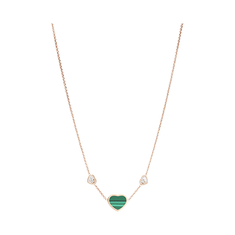 Agrandir {0}Chopard - Collier Happy Hearts 81A082-5102 Vue de face