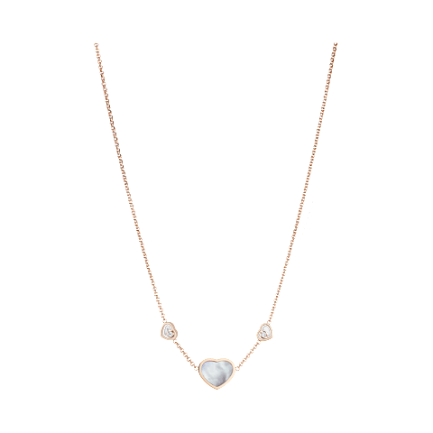 Vergr&ouml;&szlig;ern {0}Chopard - Halskette Happy Hearts 81A082-5301 Vorderansicht