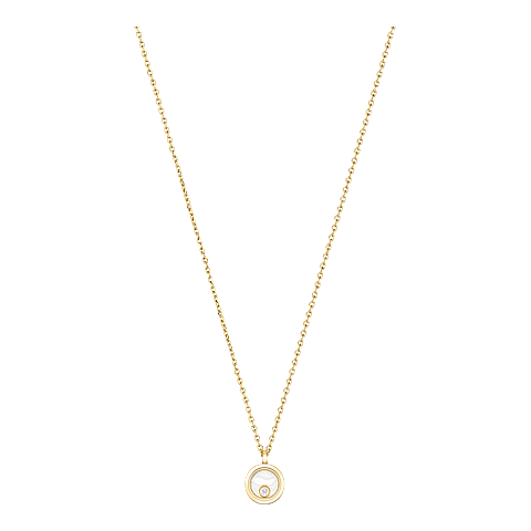 Enlarge Chopard - Diamond Necklace Happy Diamonds Icons 81A191-0001 front view