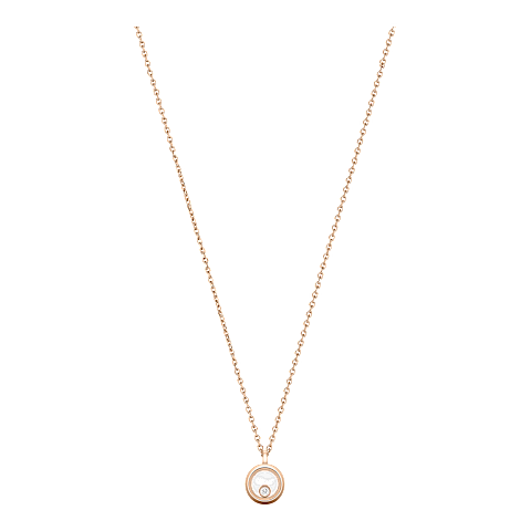 Enlarge Chopard - Diamond Necklace Happy Diamonds Icons 81A191-5001 front view