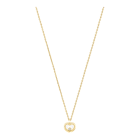 Enlarge Chopard - Diamond Necklace Happy Diamonds Icons 81A192-0001 front view