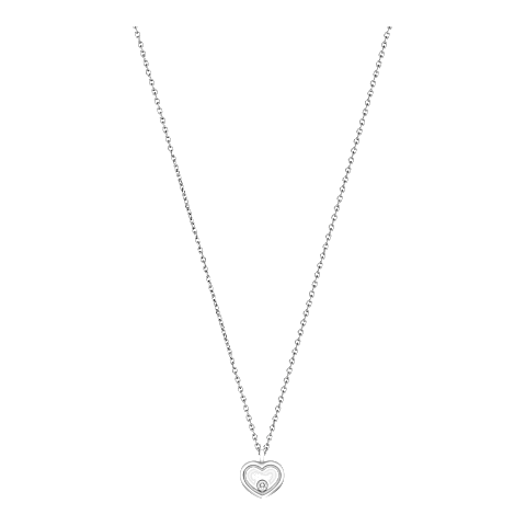 Enlarge Chopard - Diamond Necklace Happy Diamonds Icons 81A192-1001 front view