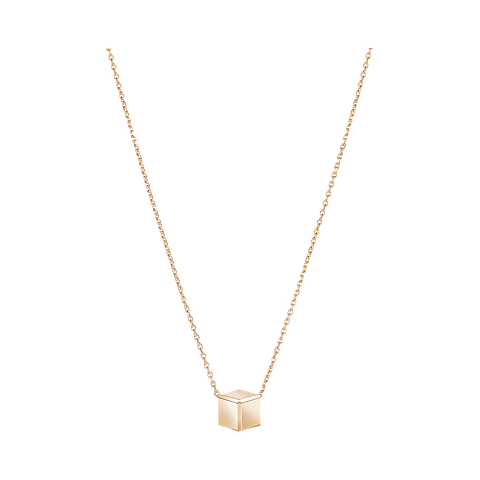 Enlarge {0}Chopard - Necklace Ice Cube Be Cube 81A661-5001 front view