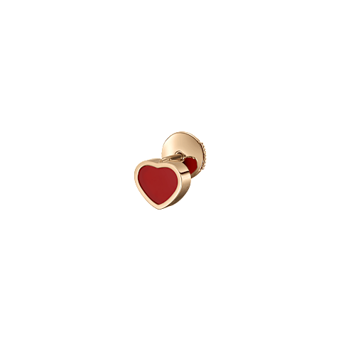 Agrandir {0}Chopard - Boucles d'oreilles My Happy Hearts 83A086-5802 Vue de face et 3/4