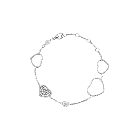 放大 {0}Chopard - 手链 Happy Hearts 857482-1009 扣环闭合环视图
