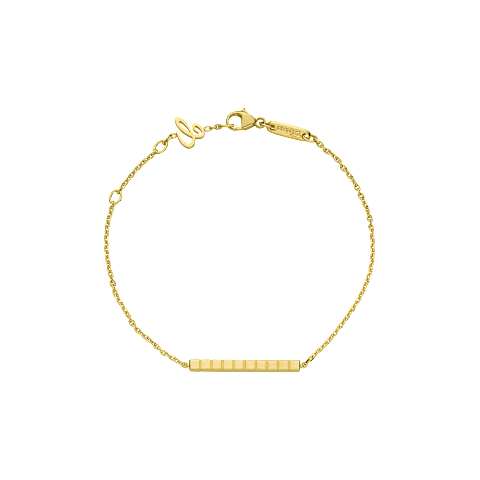 Enlarge {0}Chopard - Bracelet Ice Cube 857702-0001 fastened in a loop with the buckle view