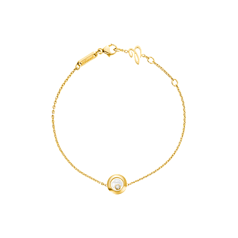 Vergr&ouml;&szlig;ern {0}Chopard - Diamant Armband Happy Diamonds Icons 85A017-0001 Ansicht geschlossen mit Schnalle