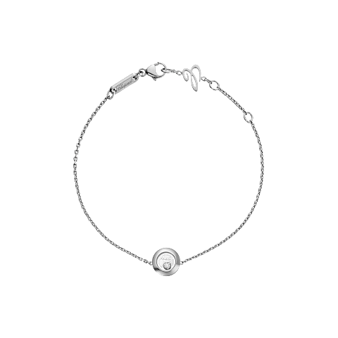 Vergr&ouml;&szlig;ern {0}Chopard - Diamant Armband Happy Diamonds Icons 85A017-1001 Ansicht geschlossen mit Schnalle