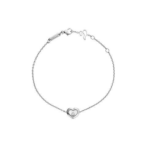 放大 {0}Chopard - 钻石 手链 Happy Diamonds Icons 85A054-1001 扣环闭合环视图