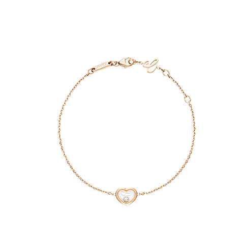 Ampliar Chopard - Pulsera Diamantes Happy Diamonds Icons 85A192-5001 Vista abrochada en bucle con hebilla