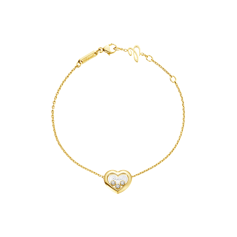 放大 {0}Chopard - 钻石 手链 Happy Diamonds Icons 85A611-0001 扣环闭合环视图