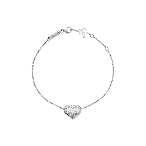 放大 {0}Chopard - 钻石 手链 Happy Diamonds Icons 85A611-1001 扣环闭合环视图