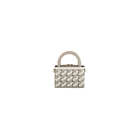 Enlarge {0}Chopard Happy Hearts Grained Calfskin Bag for women - front view
