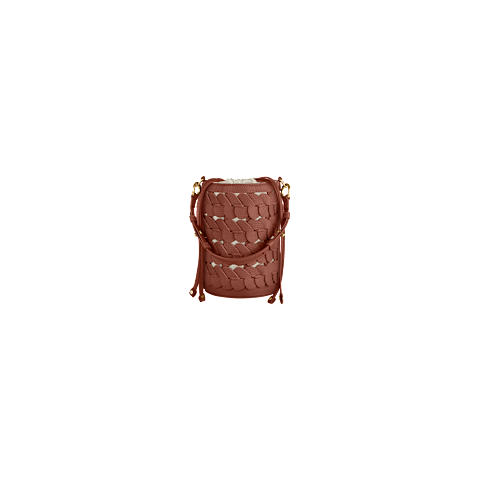 Enlarge {0}Chopard Happy Hearts Grained Calfskin Bag for women - front view