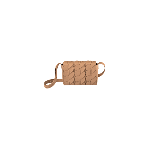 Enlarge {0}Chopard Happy Hearts Grained Calfskin Bag for women - front view