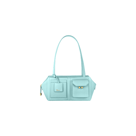 Enlarge {0}Chopard Ice Cube Calfskin Bag for women - front view