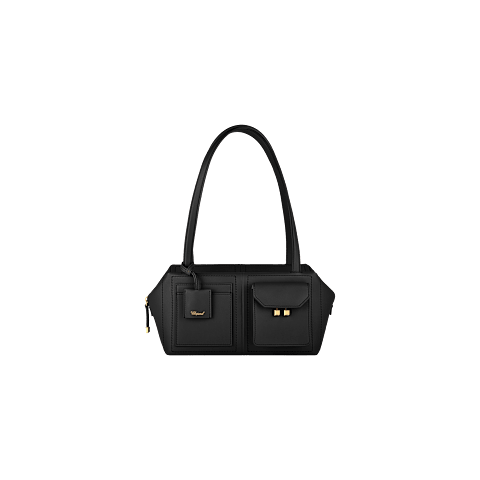 Enlarge {0}Chopard Ice Cube Calfskin Bag for women - front view