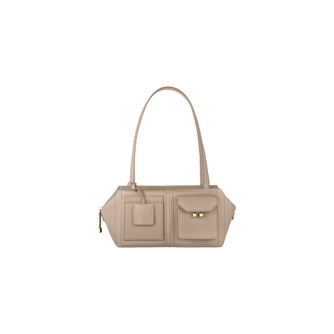 Enlarge {0}Chopard Ice Cube Calfskin Bag for women - front view