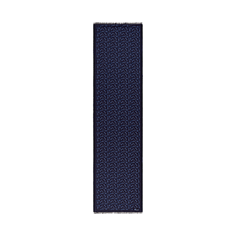 Agrandir {0}bleu marine 45&nbsp;x 180 cm &Eacute;tole vue &agrave; plat