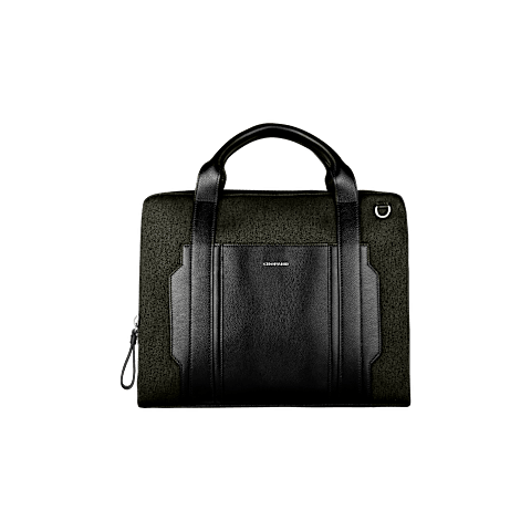 Ingrandisci {0}Chopard Classic Tessuto Borsa da uomo - veduta frontale
