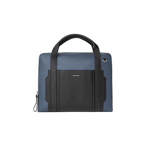 Enlarge {0}Chopard Heritage Calfskin Bag for men - front view