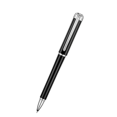 تكبير {0}Chopard راتنج أسود، فولاذ مقاوم للصدأ قلم الحبر الجاف ألباين إيغل front view